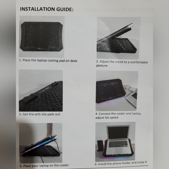 KeiBn laptop cooling pad - Picture 4 of 6